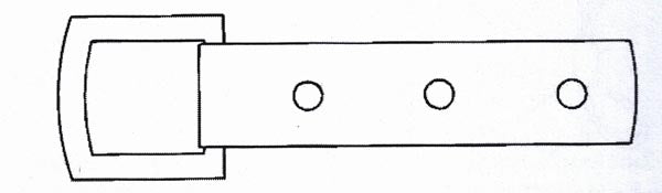 3 Hole Heavy Picture Strap Hangers