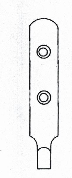 Picture Plate ‘J’ Hook