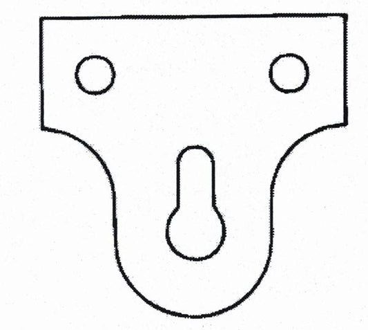 Upside Down Slotted Mirror Plates